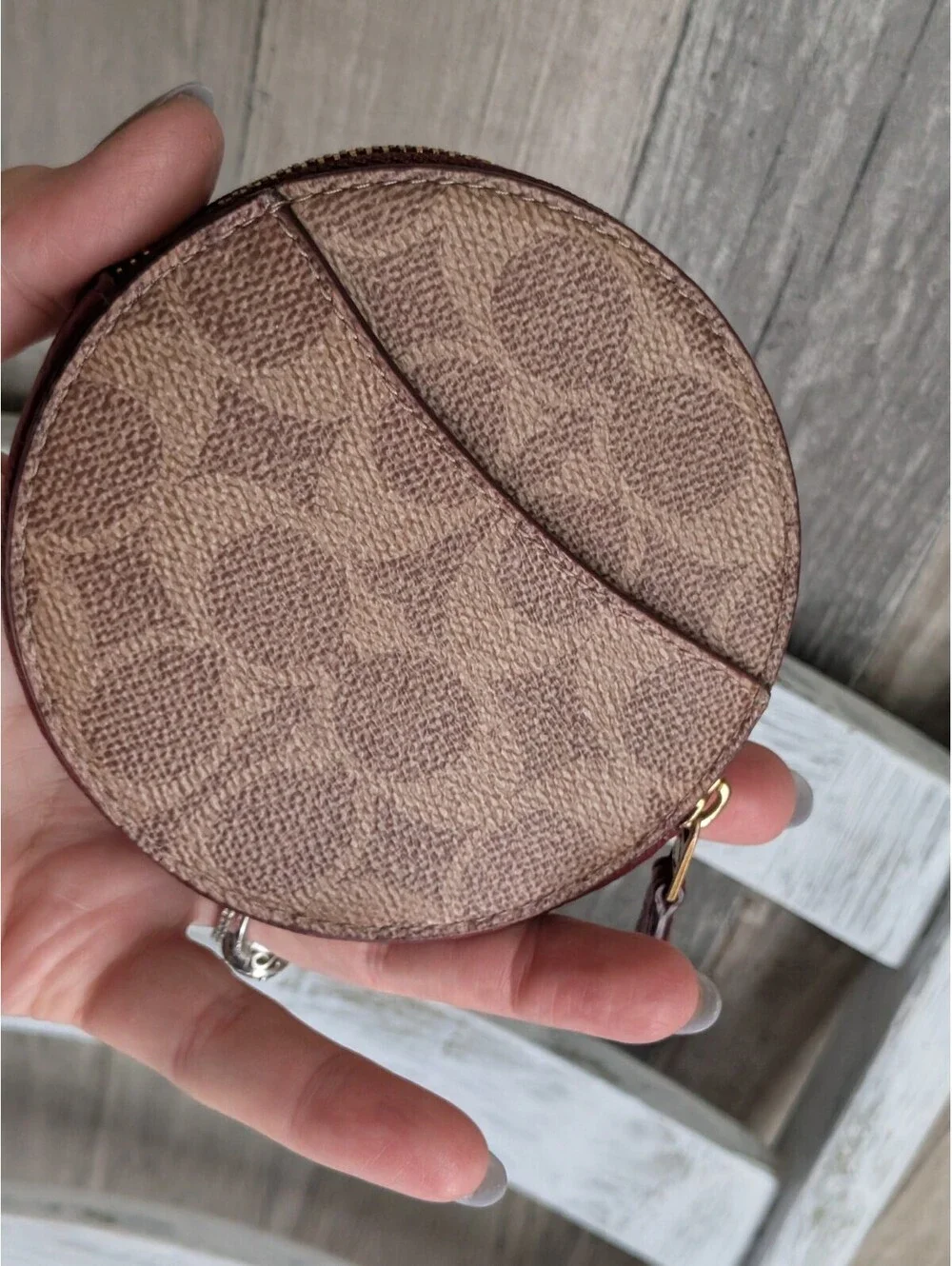 Coach Glitter Rexy coun wallet